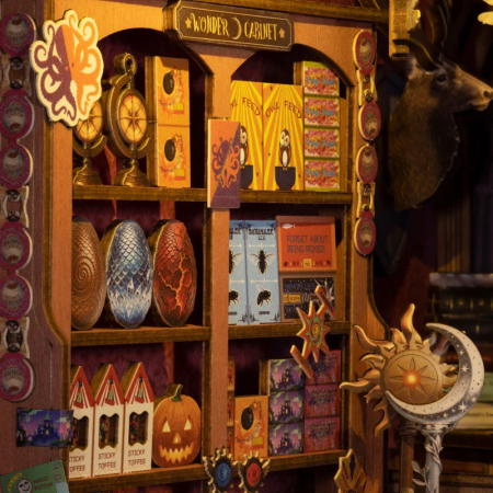 Book nook, Cotor de carte DIY, Magazinul magic al soaptelor, 442 piese [8]