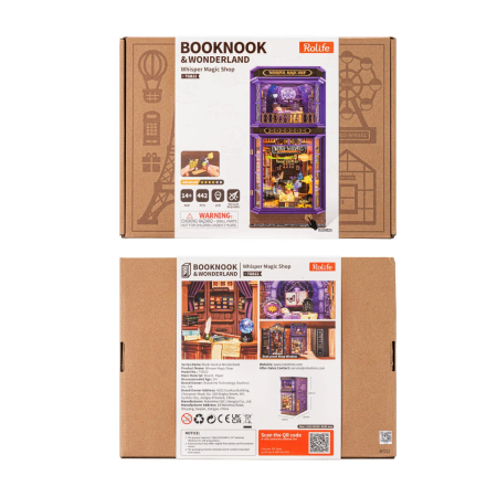 Book nook, Cotor de carte DIY, Magazinul magic al soaptelor, 442 piese [12]