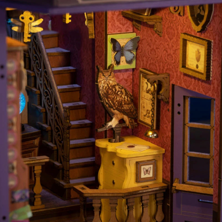 Book nook, Cotor de carte DIY, Magazinul magic al soaptelor, 442 piese [9]