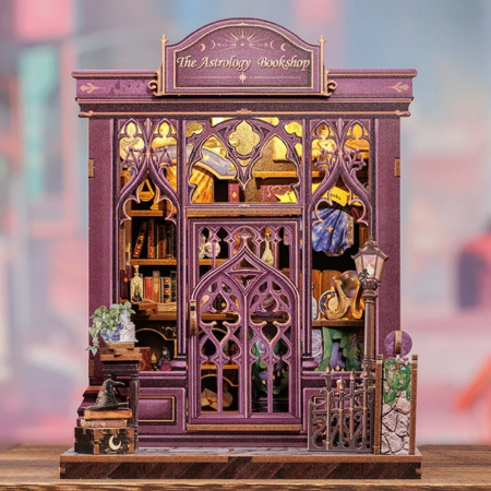 Puzzle 3D, Cotor de carte DIY, Libraria de astrologie, 155 piese [2]