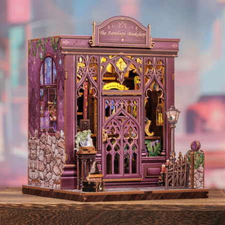 Puzzle 3D, Cotor de carte DIY, Libraria de astrologie, 155 piese [1]