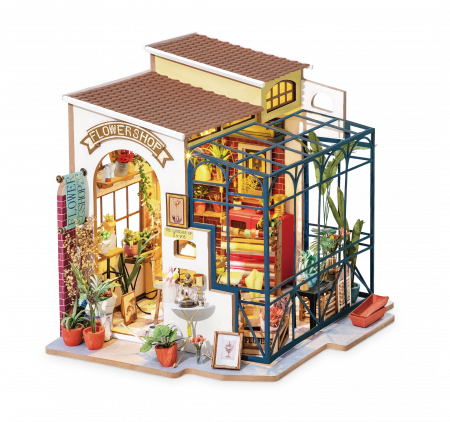 Book Nook, Casuta DIY,  Floraria  lui Emily, 206 piese [1]