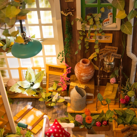 Book Nook, Casuta DIY, Gradina lui Miller, 210 piese [7]