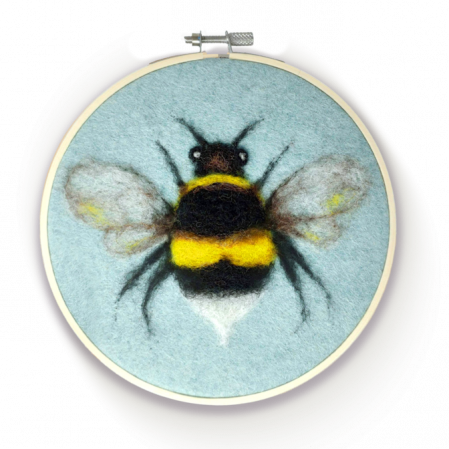 Set broderie cu lana, Albina [0]