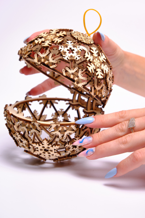 Puzzle 3D Mecanic, Glob decorativ, 179 piese [2]