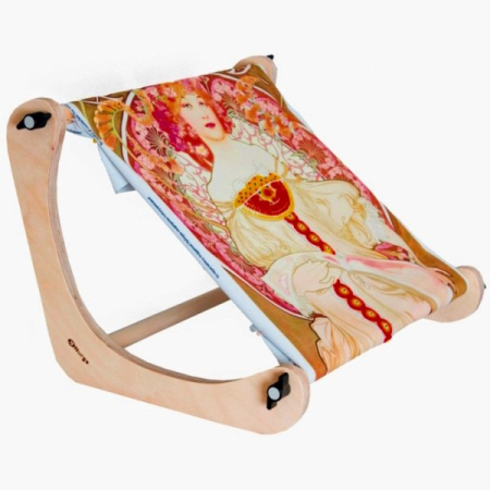 Accesorii pentru broderii si goblenuri - Gherghef de masa, reglabil, cu clipsuri , 30x30 cm