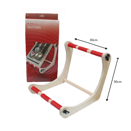 Gherghef de masa, reglabil, cu clipsuri , 30x30 cm [1]