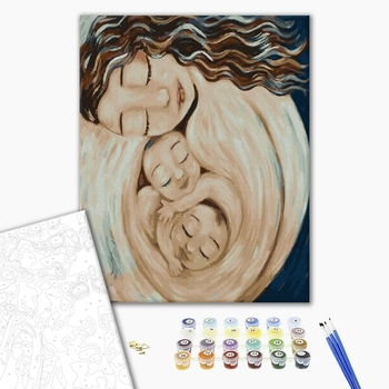 Set pictura pe numere, cu sasiu, Pe maini bune, 40x50 cm [1]