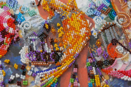 Set broderie cu margele cusute, Cercuri, 29 culori [4]