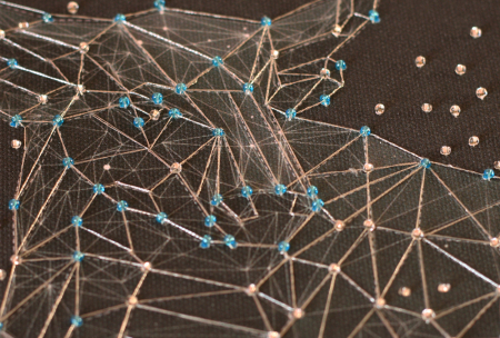 Set broderie cu margele cusute, Constelatia Taurus, 2 culori [1]