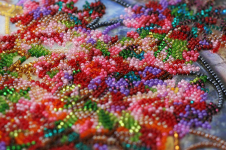 Set broderie cu margele cusute, Stralucire, 25 culori [4]
