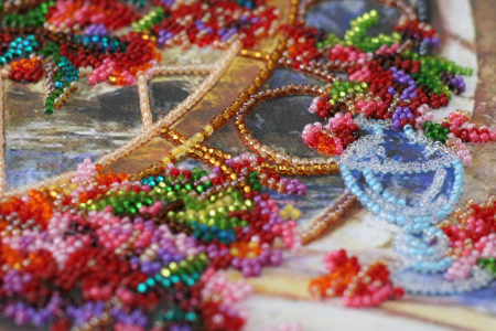 Set broderie cu margele cusute, Stralucire, 25 culori [5]