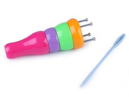 Jucarii DIY - nstrument papusa pentru impletit snururi