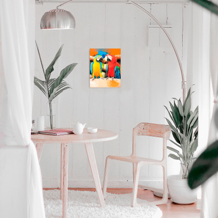 Goblen cu diamante, Papagali Ara, 30x40 cm [5]