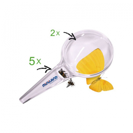 Lupa de plastic cu 2 lentile [0]