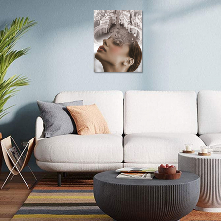 Set pictura pe numere, cu sasiu, Aminitiri din Vatican, 40x50 cm [2]