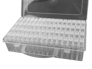 Organizator pentru goblenuri cu diamante, 64 compartimente individuale [0]