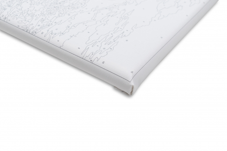 Set pictura pe numere, cu sasiu, Fluture curcubeu, 16.5x13 cm [4]