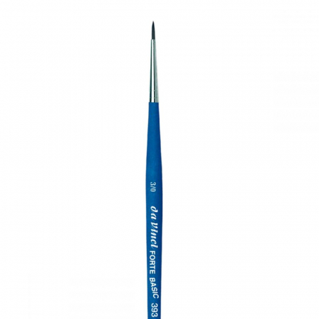 Pensula sintetica varf rotund Forte Basic Da Vinci 393-3/0 [0]