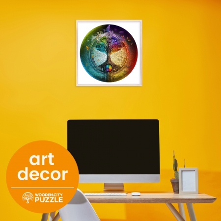 Puzzle 2D, din lemn, Copacul vietii, 250 piese [5]