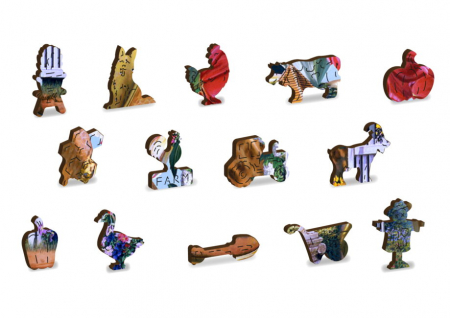 Puzzle 2D, din lemn, Stropitoare, 250 piese [3]