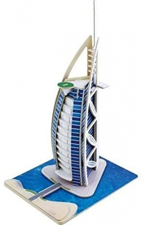 Puzzle 3D Burjal-Arab, Lemn, 45 piese [0]