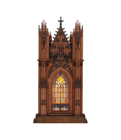 Casute DIY - Puzzle 3D, Catedrala turnuri gemene, 111 piese