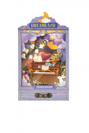 Puzzle 3D, Casuta de papusi DIY, Cantecul stelelor [0]