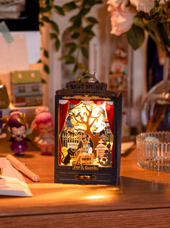 Puzzle 3D, Casuta de papusi DIY, Castelul intunecat [3]