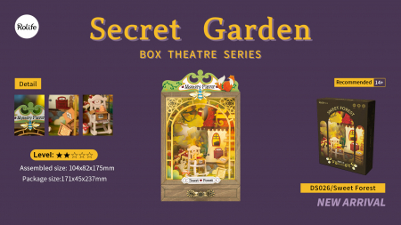 Puzzle 3D, Casuta de papusi DIY, Dulciurile padurii [6]