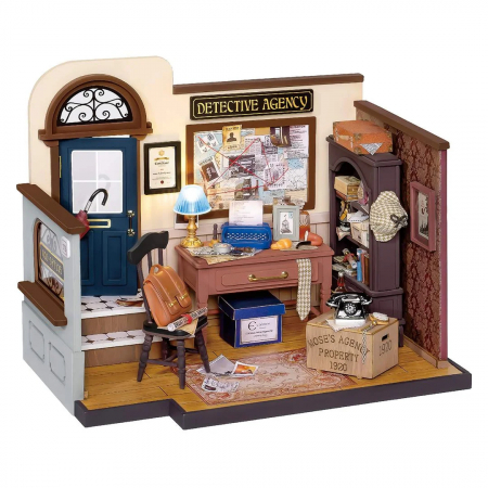 Puzzle 3D, Casuta DIY, Agentia de detectivi a lui Mose, 159 piese [0]