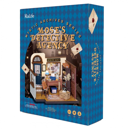 Puzzle 3D, Casuta DIY, Agentia de detectivi a lui Mose, 159 piese [5]
