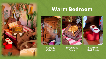 Puzzle 3D, Casuta DIY, Casuta din povesti, 275 piese [6]