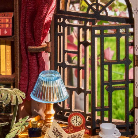 Book Nook, Casuta DIY, Colt linistit de biblioteca, 196 piese [4]