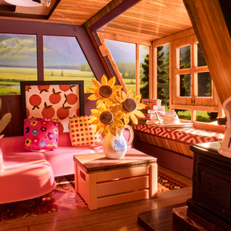 Puzzle 3D, Casuta DIY, CabanA, 336 piese [10]