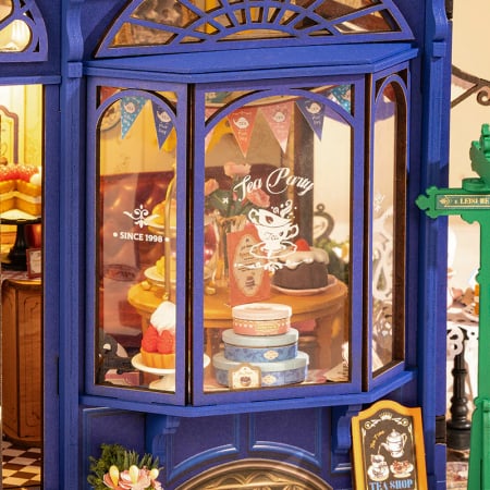 Book Nook, Casuta DIY, Ceai si Relaxare, 304 piese [3]