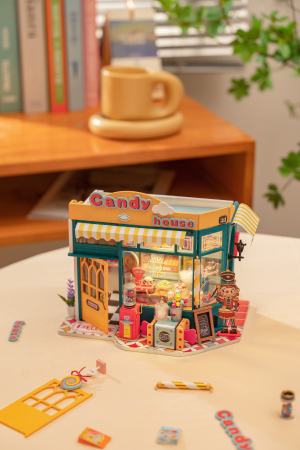 Book Nook, Casuta DIY, Casuta cu Bomboane, 179 piese [8]