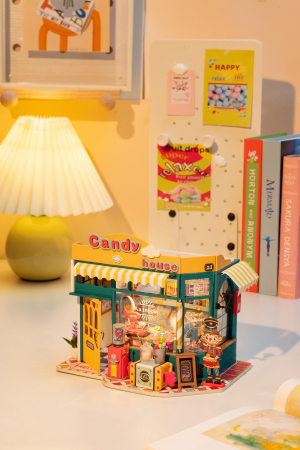 Book Nook, Casuta DIY, Casuta cu Bomboane, 179 piese [6]