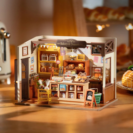 Book Nook, Casuta DIY, Patiseria lui Becky, 141 piese [2]
