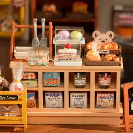 Book Nook, Casuta DIY, Patiseria lui Becky, 141 piese [1]