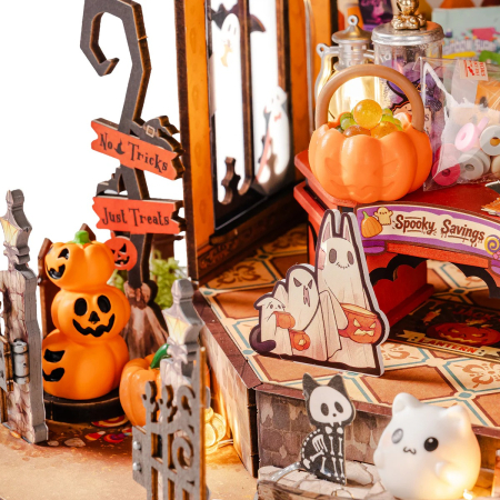 Puzzle 3D, Casuta DIY, Casuta de bomboane bantuita, 364 piese [9]