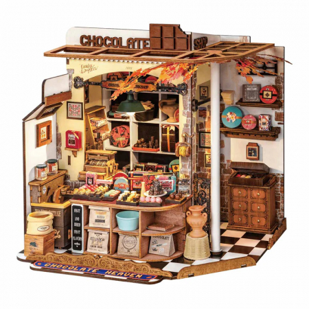 Casute DIY - Book Nook, Casuta DIY, Casuta de Ciocolata a lui Henry, 330 piese