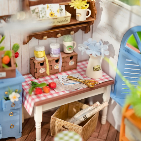 Book Nook, Casuta DIY, Gradina de Vis, 240 piese [4]