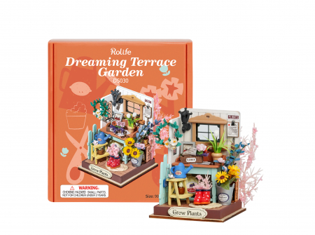 Puzzle 3D, Casuta DIY, Gradina din balcon, 72 piese [7]