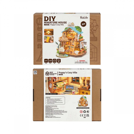 Book Nook, Casuta DIY, Hotelul Catelusilor, 230 piese [14]