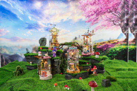 Puzzle 3D, Casuta DIY, Lumea misterioasa - Mansarda cu cupola [2]