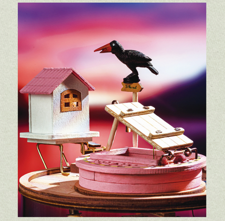 Puzzle 3D, Casuta DIY, Lumea misterioasa - Vecinul misterios, 135 piese [2]