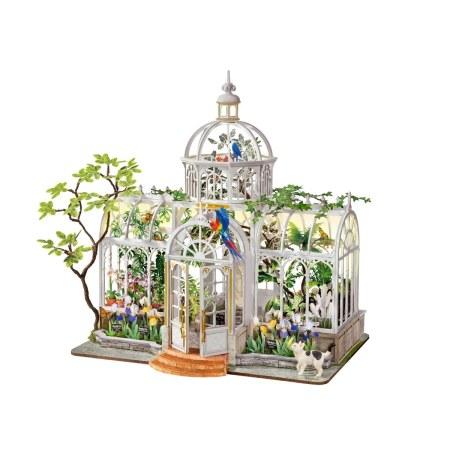 Casute DIY - Puzzle 3D, Casuta DIY, Oranjerie, 1168 piese