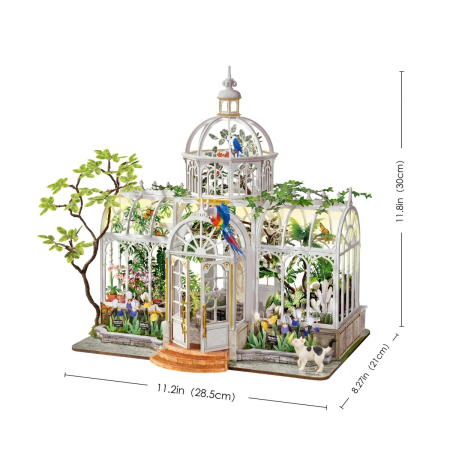 Puzzle 3D, Casuta DIY, Oranjerie, 1168 piese [5]