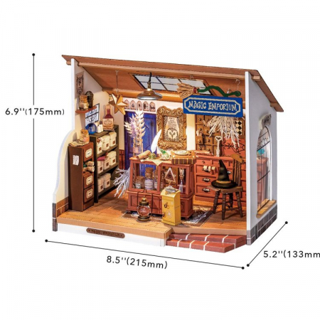 Book Nook, Casuta DIY, Pravalia Magica a lui Kiki, 148 piese [1]